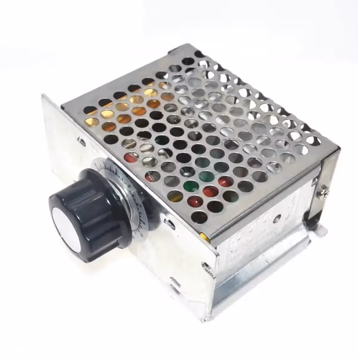 AC 220V variatormodule getoond vanuit zijaanzicht