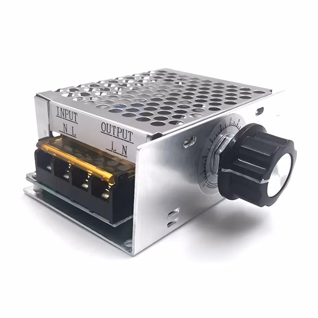 220V AC 4000W spanningsregelaar – Toerentalregelaar voor elektrische motoren voor slijper, ventilator, afzuigkap, stofzuiger