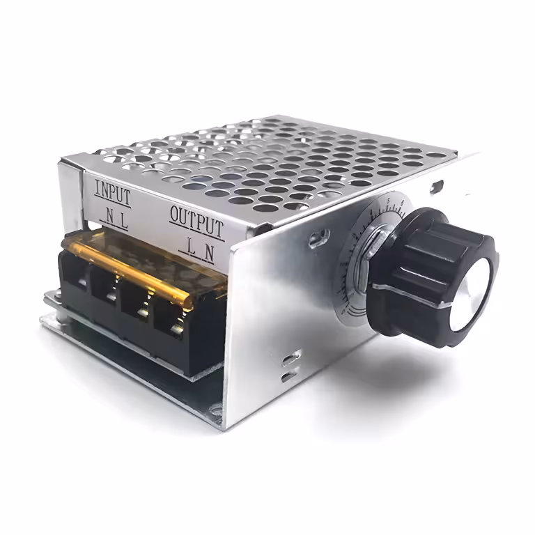 220V AC 4000W spanningsregelaar – Toerentalregelaar voor elektrische motoren voor slijper, ventilator, afzuigkap, stofzuiger
