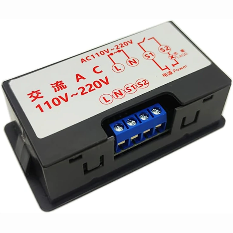 Achterzijde afbeelding van module met loopfunctie voor cyclische timing