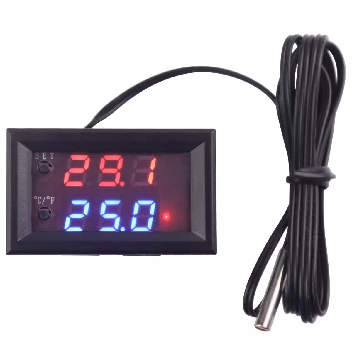 Programmeerbare elektronische thermostaat met verwarmings- en koelfunctie