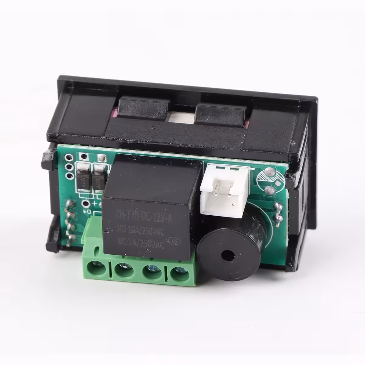 Thermostaatbescherming voor lasten boven 7A met mogelijkheid voor extern relais