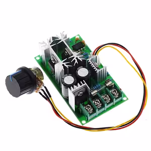 DC motor toerentalcontroller 12V 24V 60V PWM | Snelheidsregelaar 20A 1200W