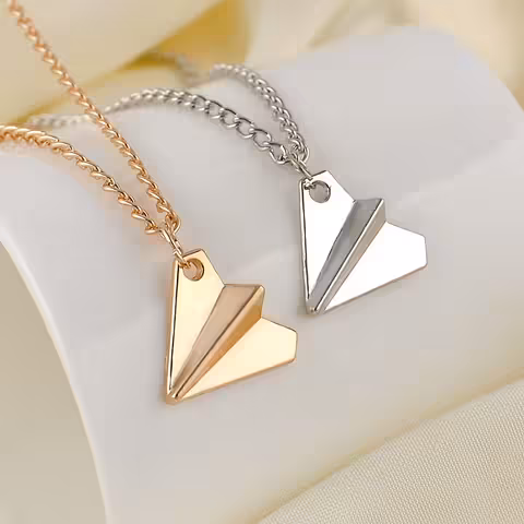 Vliegtuig hanger met ketting – Harry Styles One Direction medaillon voor fans