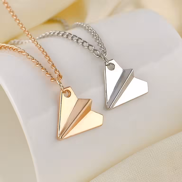 Vliegtuig hanger met ketting – Harry Styles One Direction medaillon voor fans