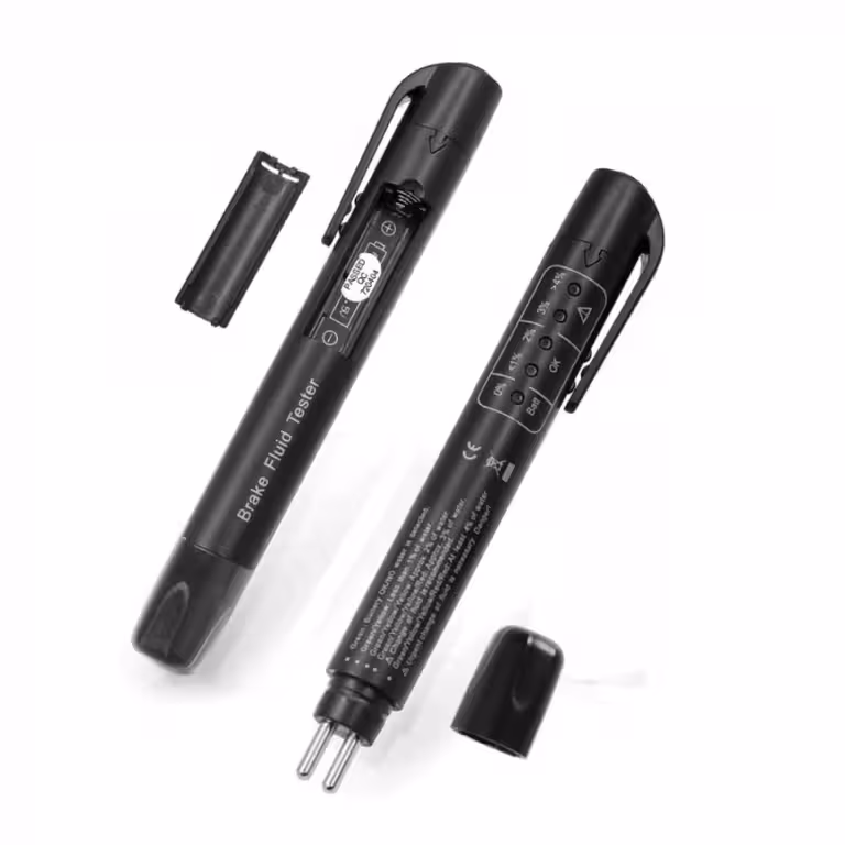 Professionele remvloeistoftester voor controle van waterconcentratie – Compatibel met DOT3, DOT4, DOT5