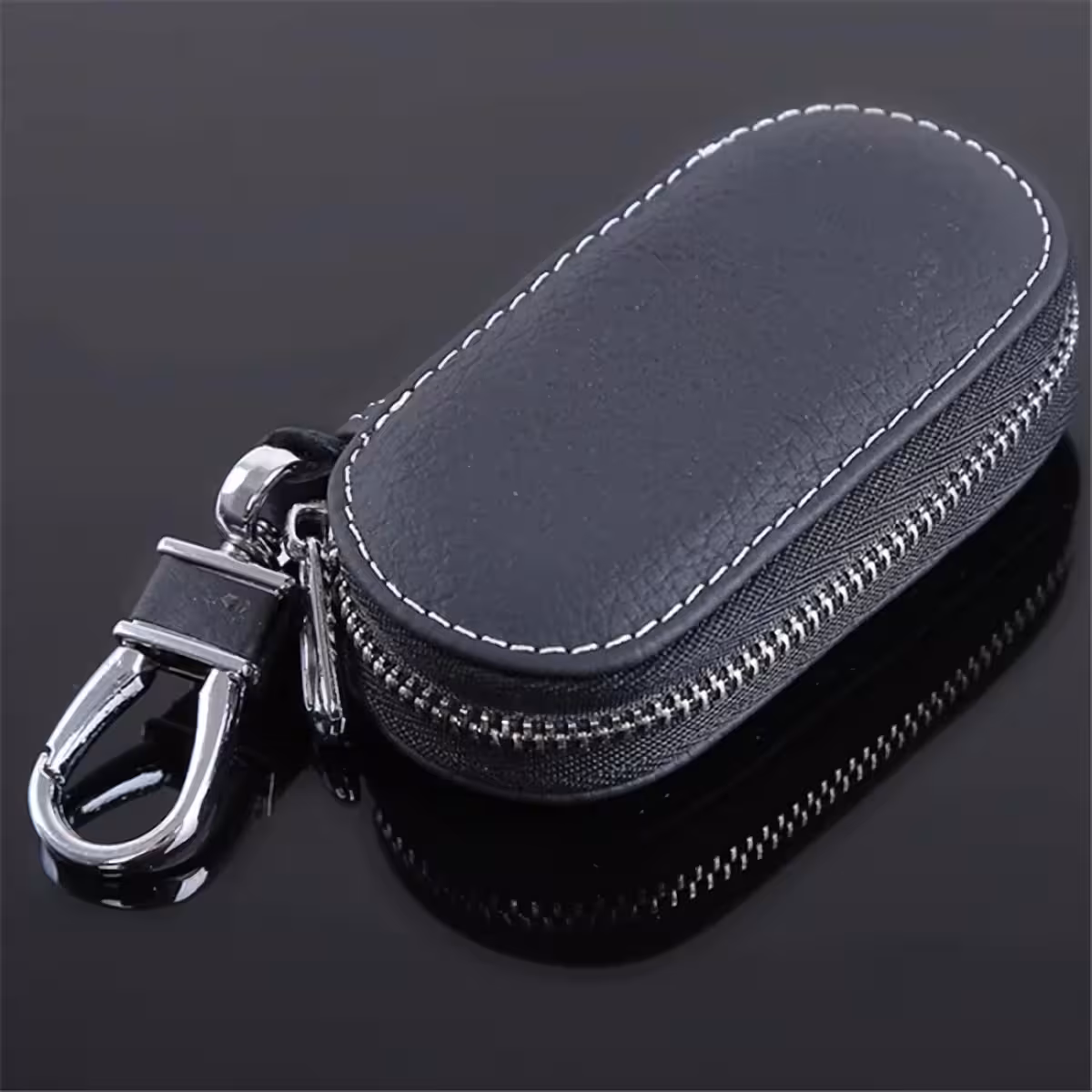 Leren sleutelhoes, ideaal voor autosleutels