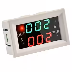 Programmeertimer relaismodule 12V met digitaal display – Instelbare timer met vertraging, lus en dubbele tijd