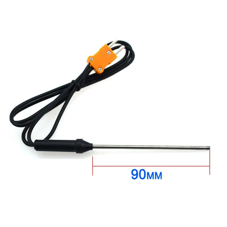 K-type hoge temperatuur thermokoppel sonde Professionele K-type temperatuurprobe voor metingen tot 1300°C