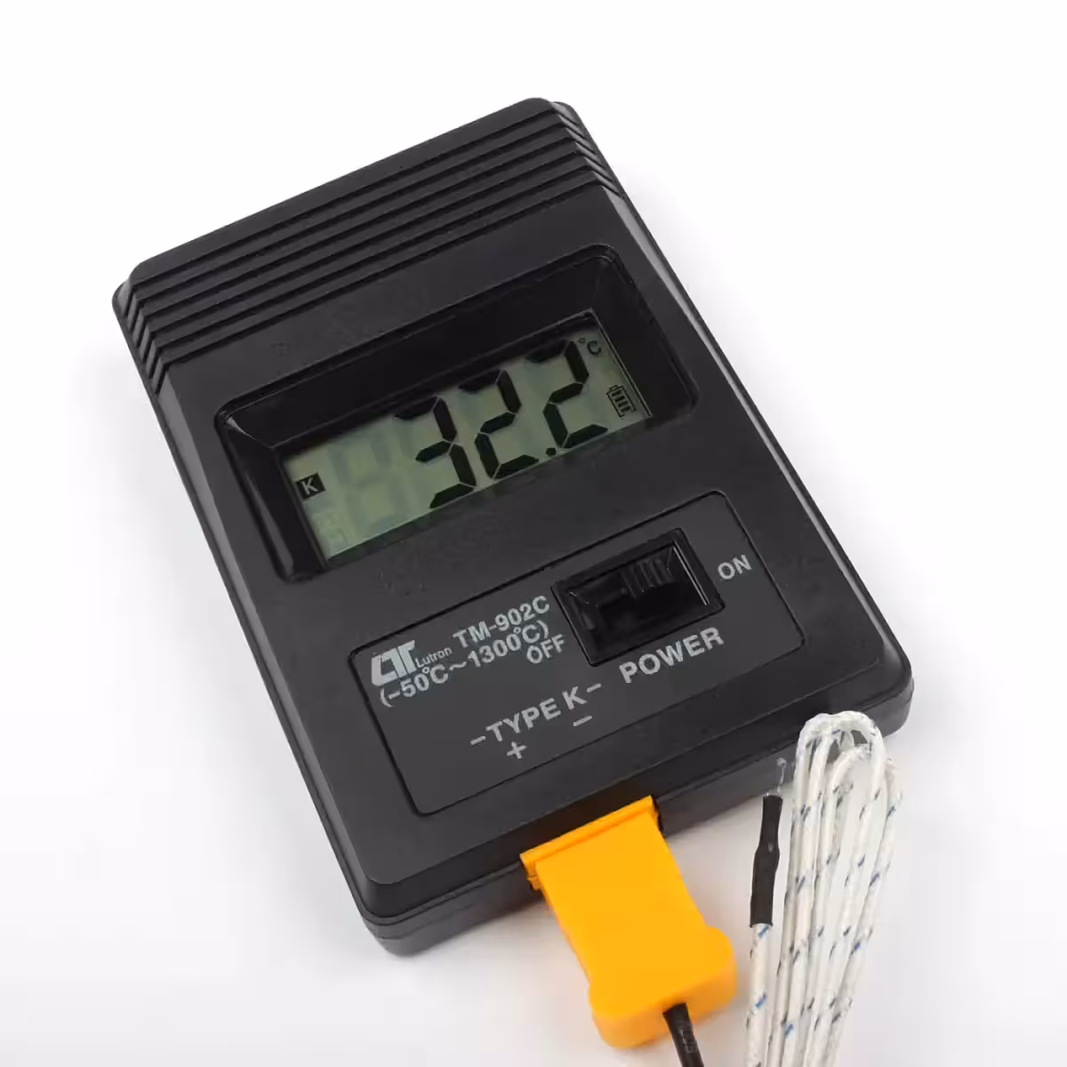 Duidelijk display voor temperatuurmetingen in professionele toepassingen