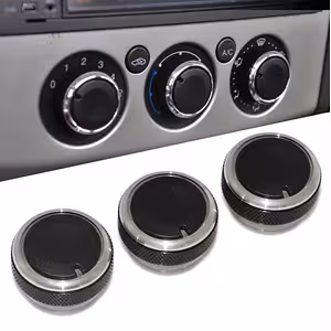 Airconditioning knoppenconsole Ford Focus 2, 3 en Mondeo 4 – Set van 3 stuks