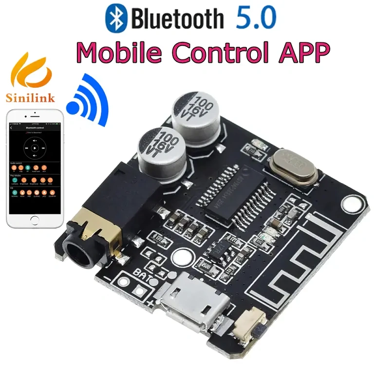 Bluetooth ontvanger voor auto audiosysteem Bluetooth-module voor muziekweergave op auto-audiosysteem
