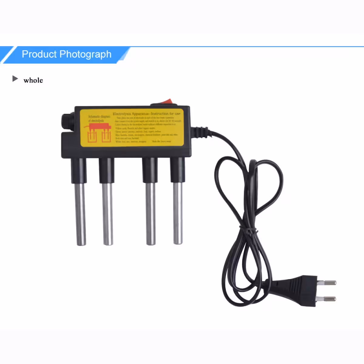 Eenvoudig in gebruik voor thuis watercontrole