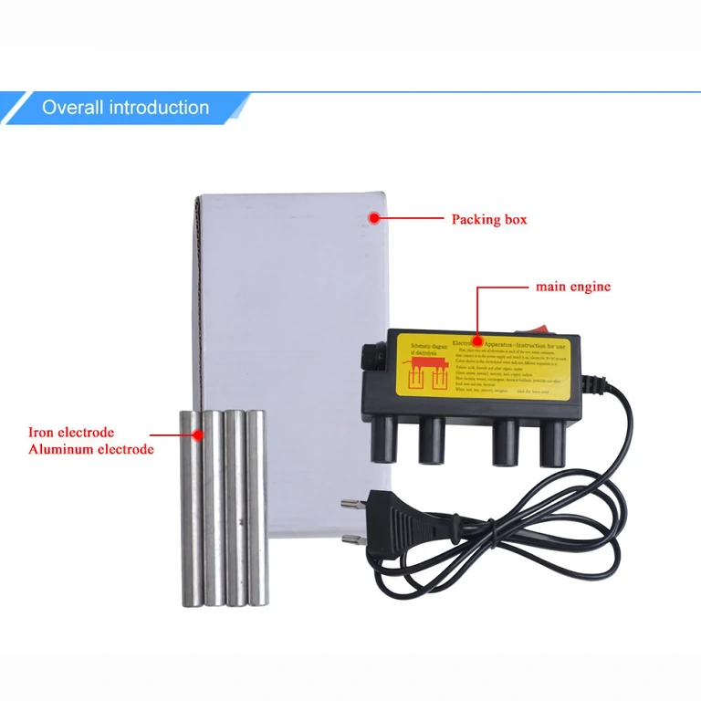 Mini elektrolyser voor thuisgebruik Praktische oplossing voor netwatercontrole