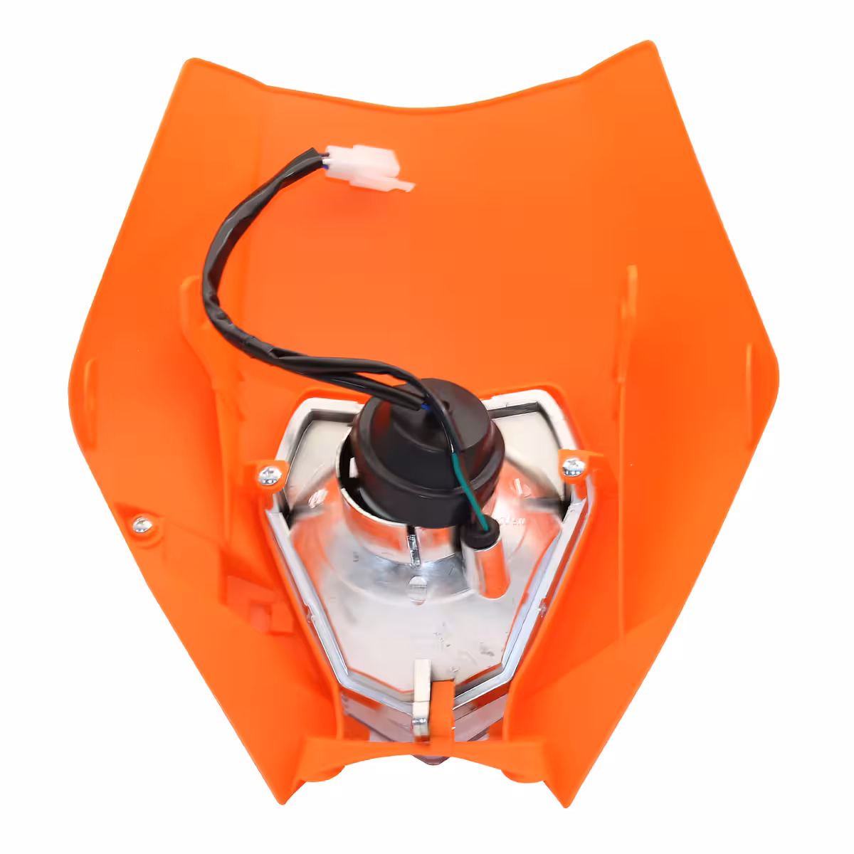 Aggressief Streetfighter design met LED-koplamp en polypropyleen kap