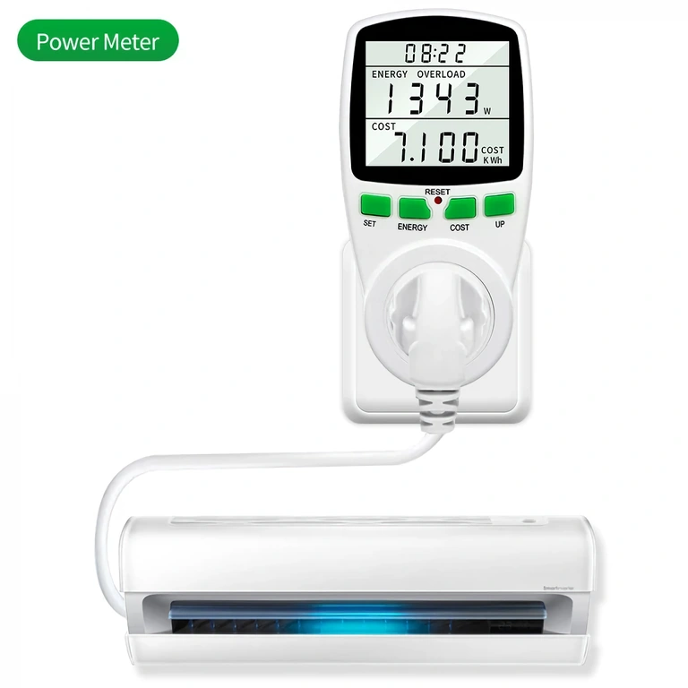 Elektrische stroommeter voor aangesloten apparaten