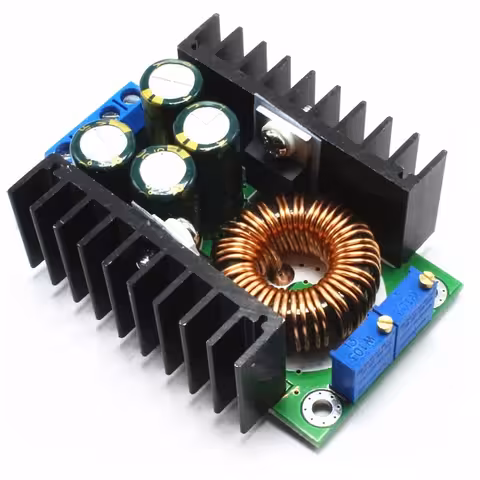 DC-DC step-down regelbare voeding 5-40V 9A – Krachtige spanningsverlager module