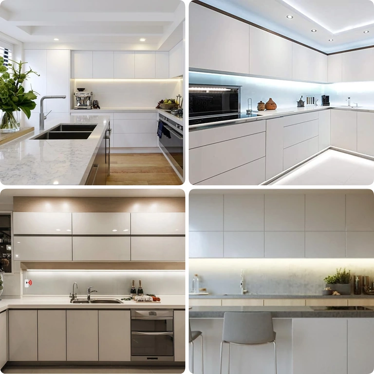 LED-strip met sensor voor montage onder kast of werkblad