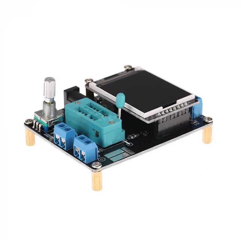 Zener diode identificatie op display Tester voor detectie van storingsspanning bij Zener-diodes