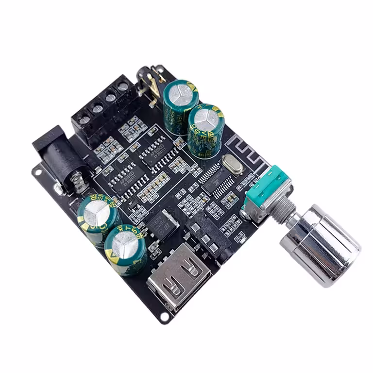 Hi-Fi Bluetooth audio versterker 2x100W Klasse D – Professionele auto stereo module