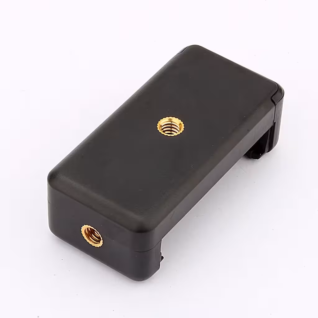Professionele telefoonstatiefhouder – compatibel met iPhone, Samsung, smartphone, met 2 schroefdraad 1/4”
