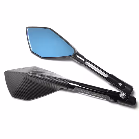 Universele sportmotor spiegels Rizoma – stuurmontage, set van 2 voor motorfiets