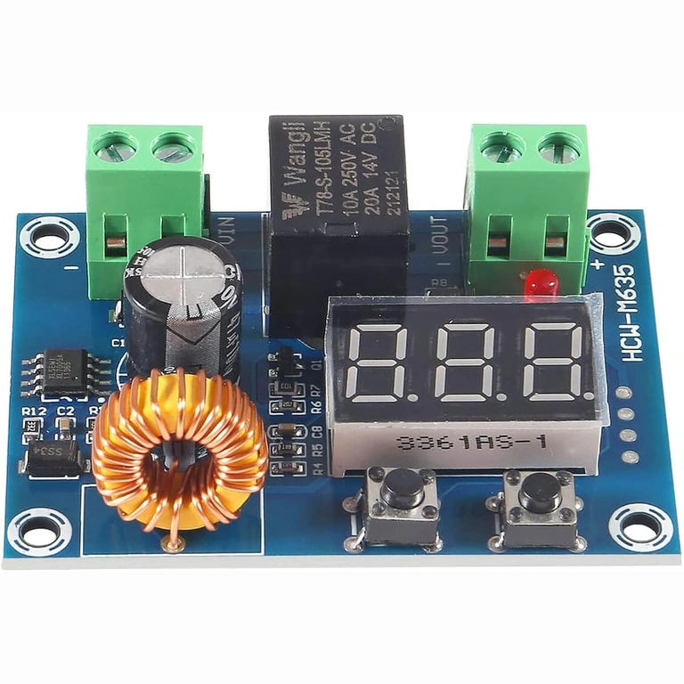 Module met digitaal display en automatische uitschakelfunctie, model XH-M609