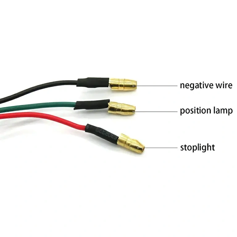 Volledig achterlicht voor MX- en enduromotoren met LED