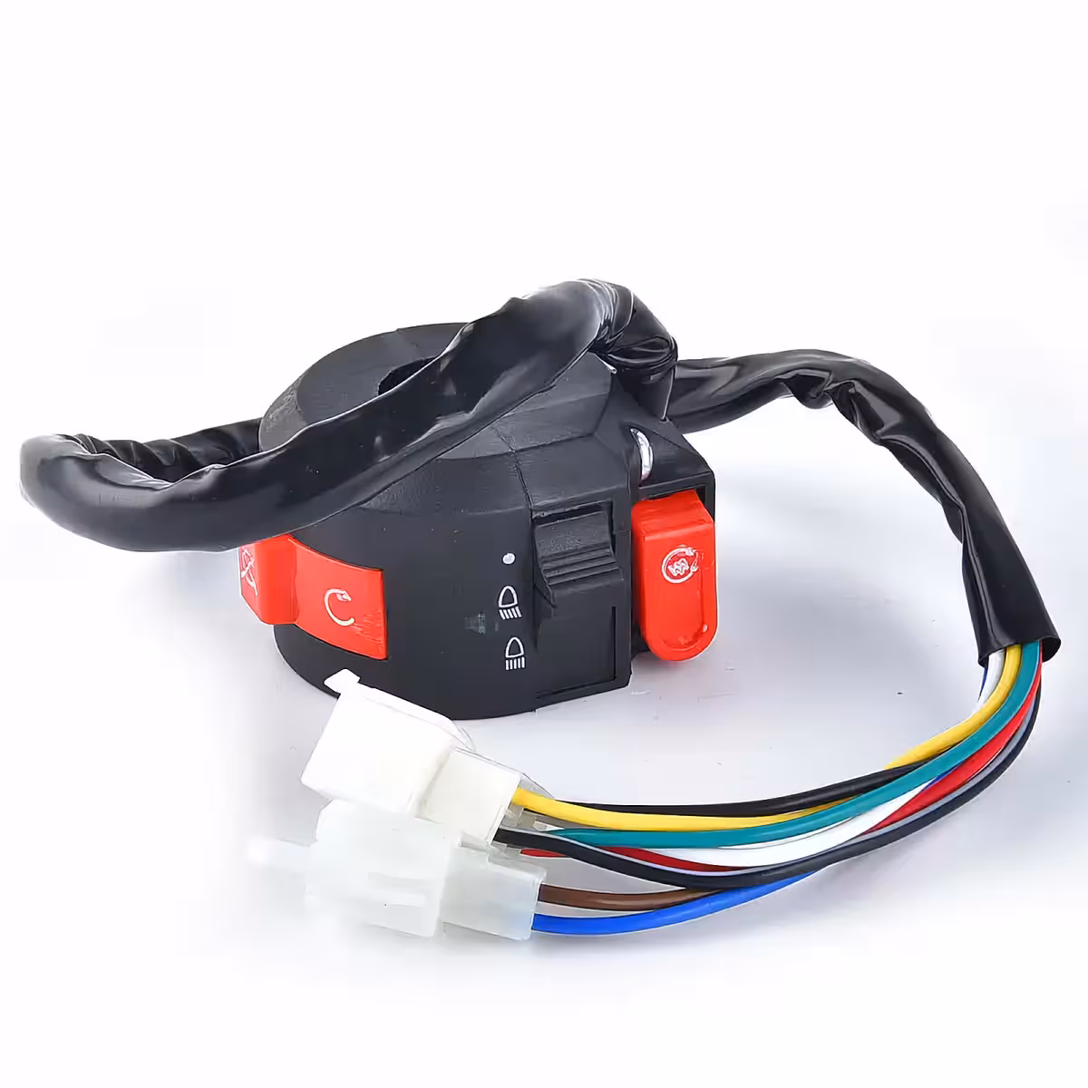 ATV 3-in-1 schakelaar: licht, schok, startknop