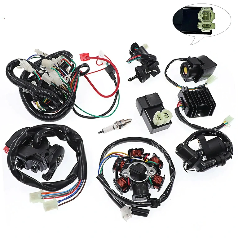 Complete bedrading kit voor ATV GY6 150cc