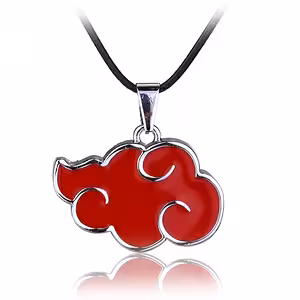 Naruto Akatsuki Red Cloud cosplay ketting – Anime Otaku Sharingan sieraden