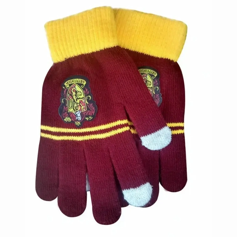 Warme Hogwarts-wanten geïnspireerd door Harry Potter, ideaal voor winter en touchscreen
