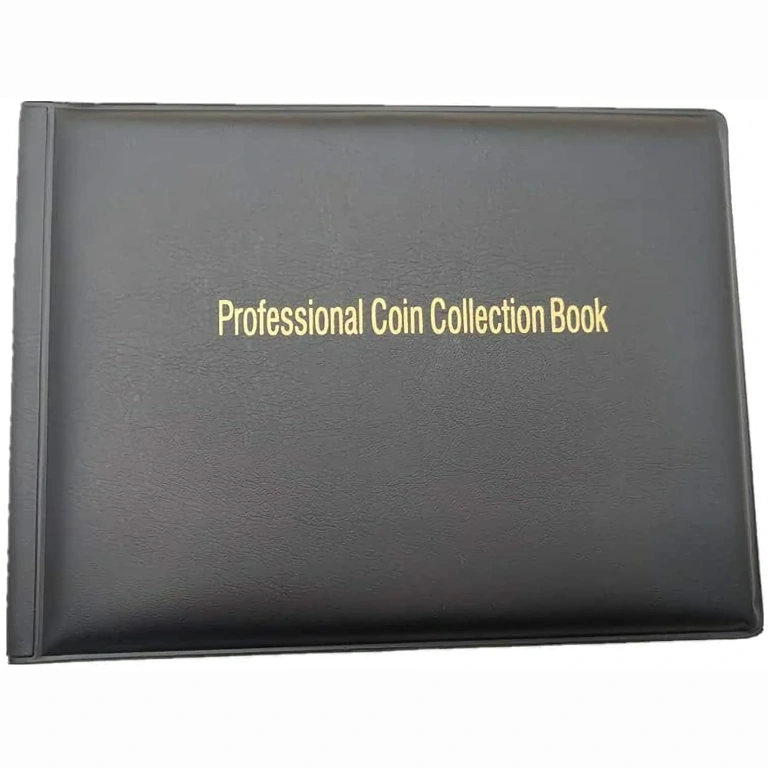 Muntenalbum met vakjes, ideaal voor beginnende en gevorderde verzamelaars