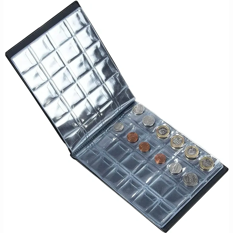 Boektype album met 240 muntvakken