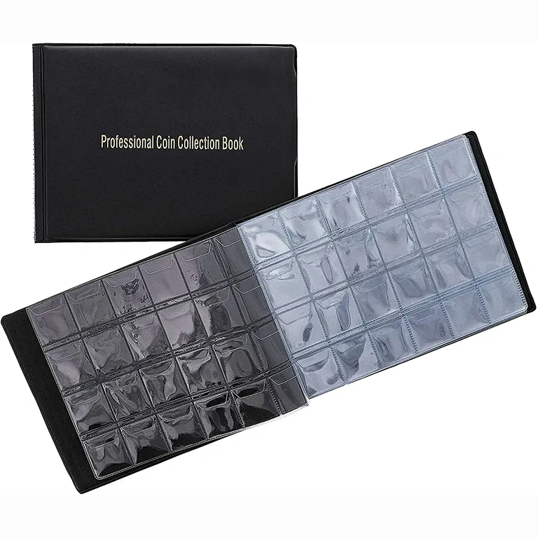 Eco OPP-album beschermt munten