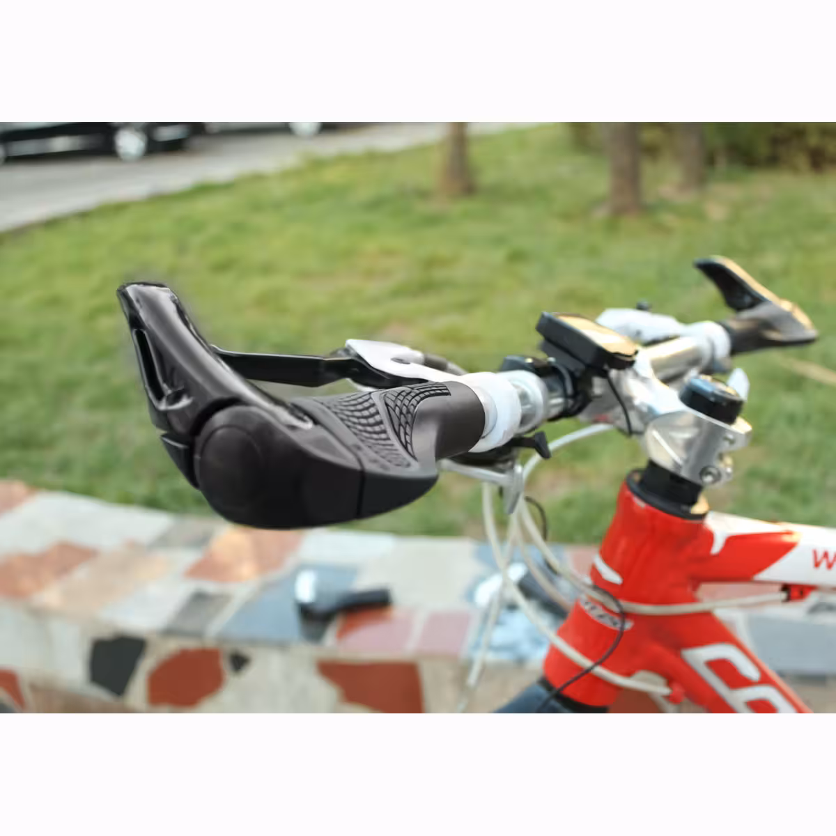 MTB of stadsgrip, veilige bevestiging en extra comfort tijdens het fietsen