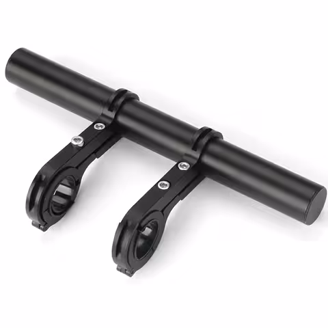 Stuurverlenging voor fiets en scooter – houder, adapter en aluminium organizer