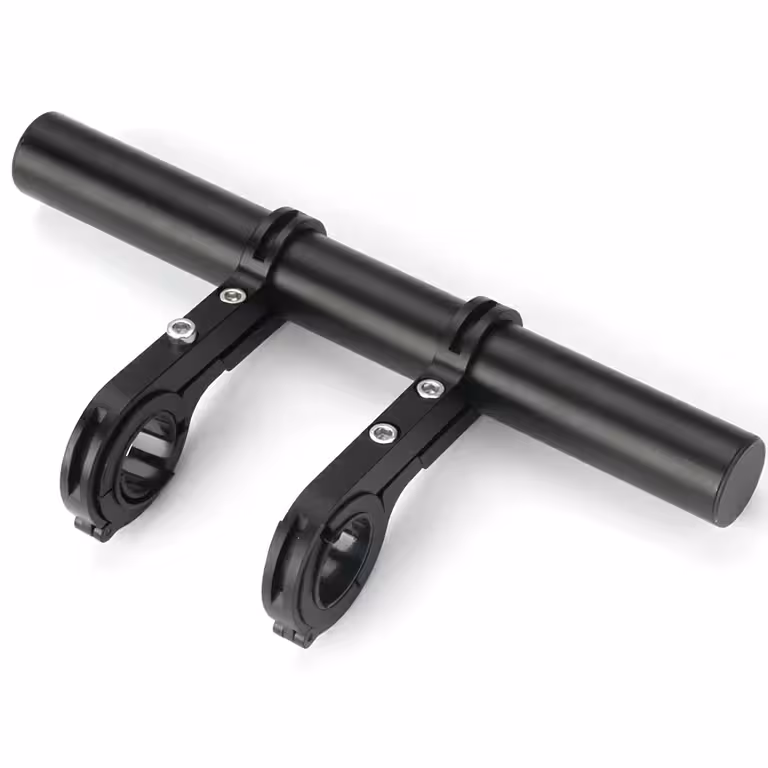 Stuurverlenging voor fiets en scooter – houder, adapter en aluminium organizer
