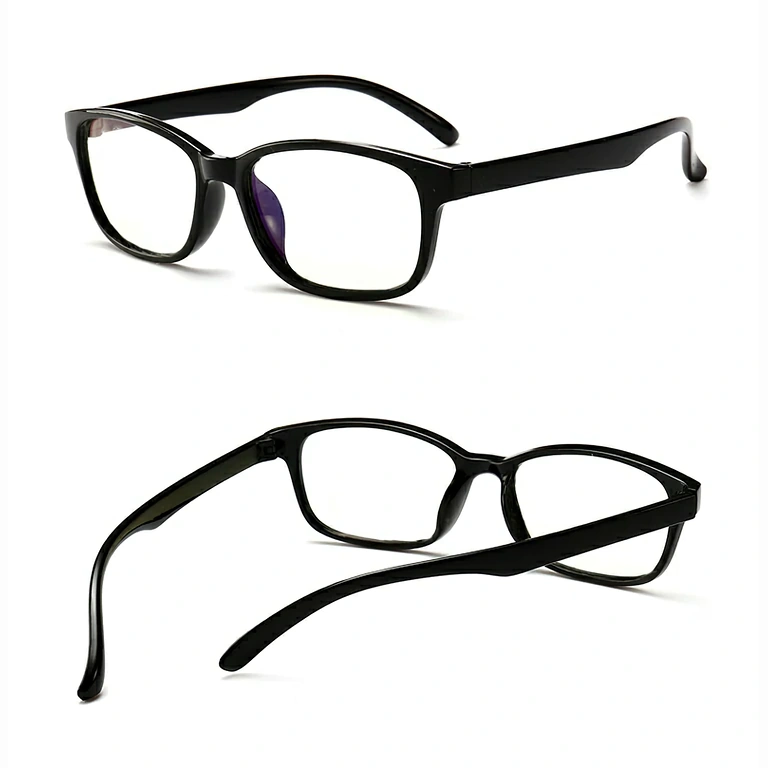 Bril met anti-reflectie en blauwlichtfilter voor werk achter de computer