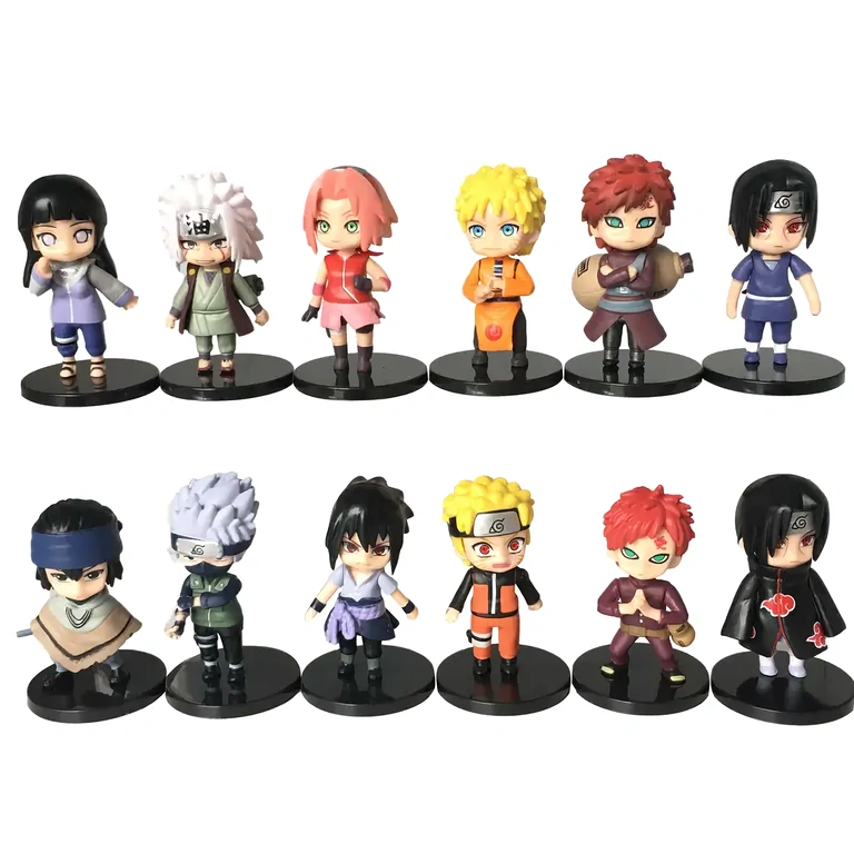 Naruto Shippuden anime figuren Mini-figuurtjes speelgoed geïnspireerd door Naruto Shippuden anime