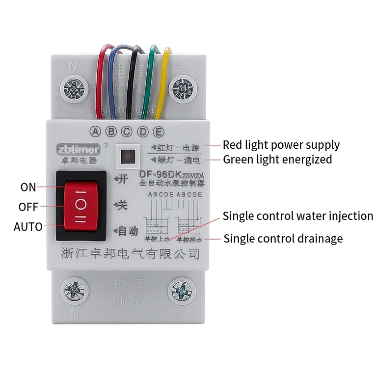 Moderne waterniveauregelaar zonder vlotter – voor automatische systemen