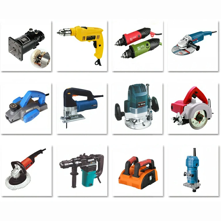 Stopcontact met snelheidsregeling voor boormachines, slijpmachines, zagen, enz.