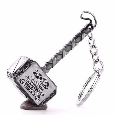 Thor hamer sleutelhanger – Mjolnir pendant, legendarische hamer van de dondergod