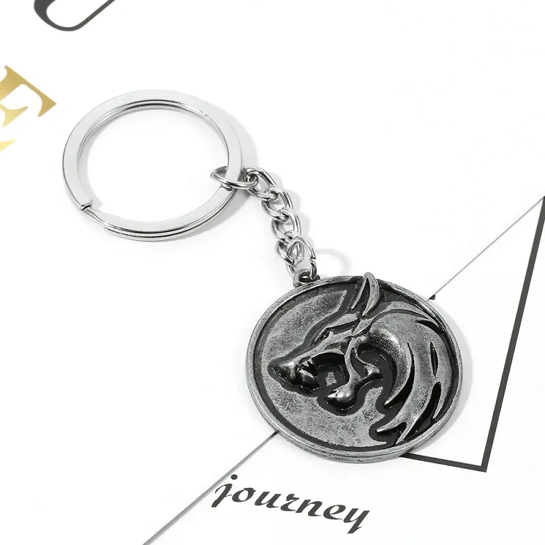 Ideaal cadeau voor The Witcher fans – glanzende en duurzame legering medaillons