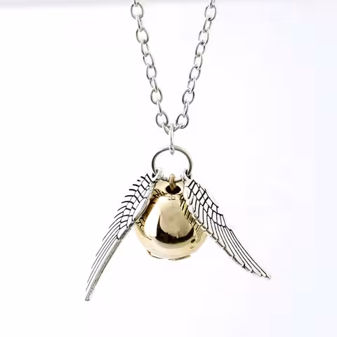 Harry Potter Golden Snitch Quidditch hanger met engelenvleugel – magisch cadeau voor fans