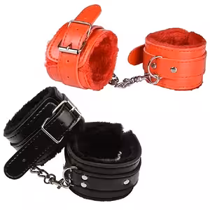 BDSM handboeien met ketting en zachte voering – comfortabele en professionele erotische accessoires