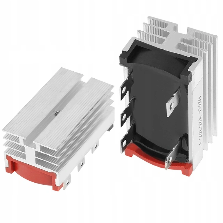 Driefasige brug gelijkrichter 50A met aluminium behuizing