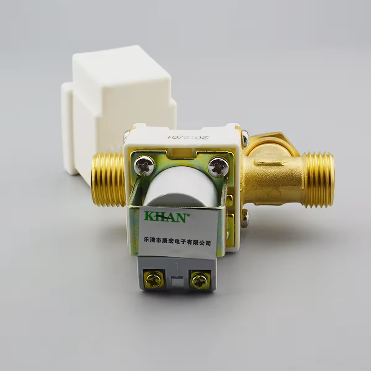 12V normaal gesloten solenoïdeklep, verwijderbaar filter, plastic bescherming, voor water- en luchtsystemen