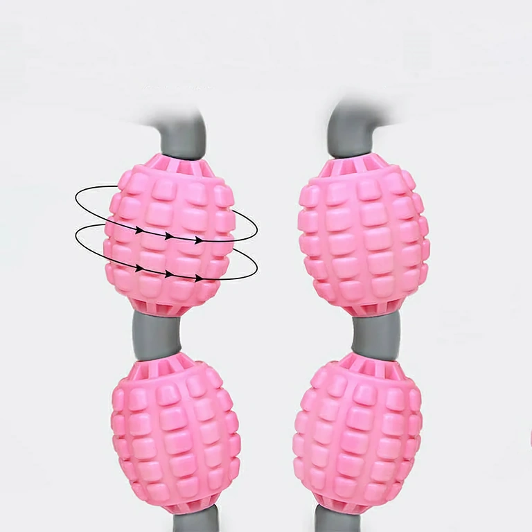 Handmatig anticellulitis apparaat met 5 siliconen rollers voor stevige huid