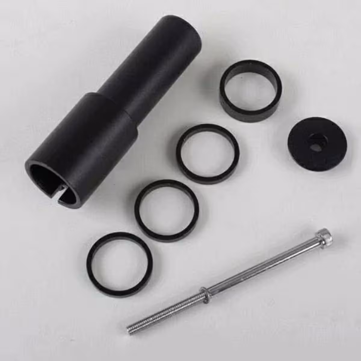 Zwarte stuurpen verhoger – universeel compatibel